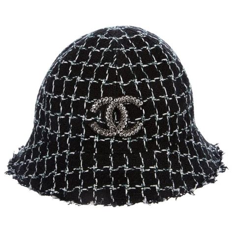 coco chanel checked cloche hat|chanel hat box.